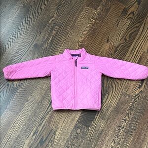 Patagonia Pink Nanopuff 3T Toddler Quilted Jacket
